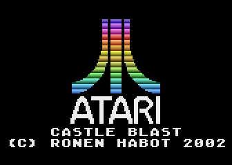 Castle Blast screenshot 3 for Atari 5200